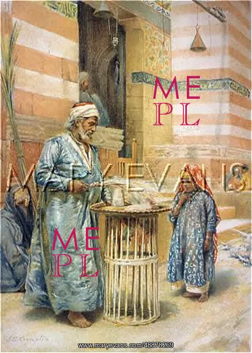 : ARAB SWEETMEAT SELLER : ARAB SWEETMEAT SELLER