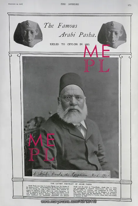  : Arabi Pasha