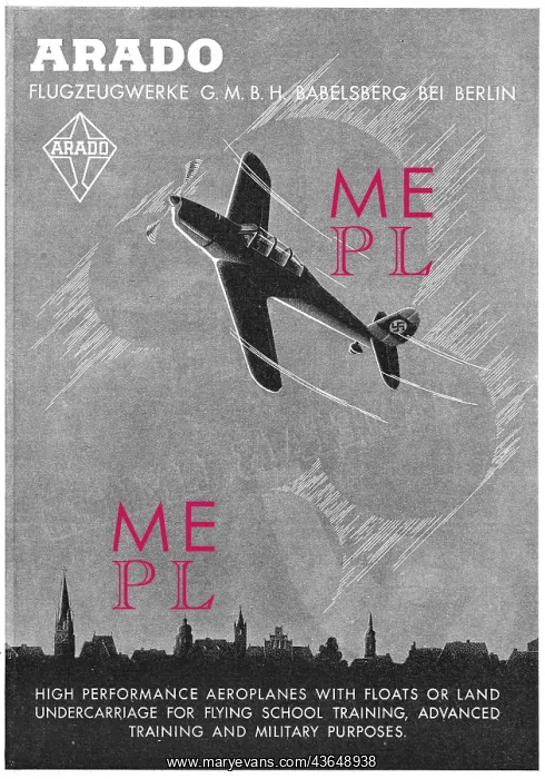 : Arado Aircraft : Arado Aircraft