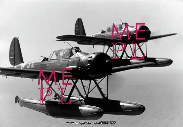 : Arado Ar 196A originally designed to be catapulted off : Arado Ar 196A originally designed to be catapulted off