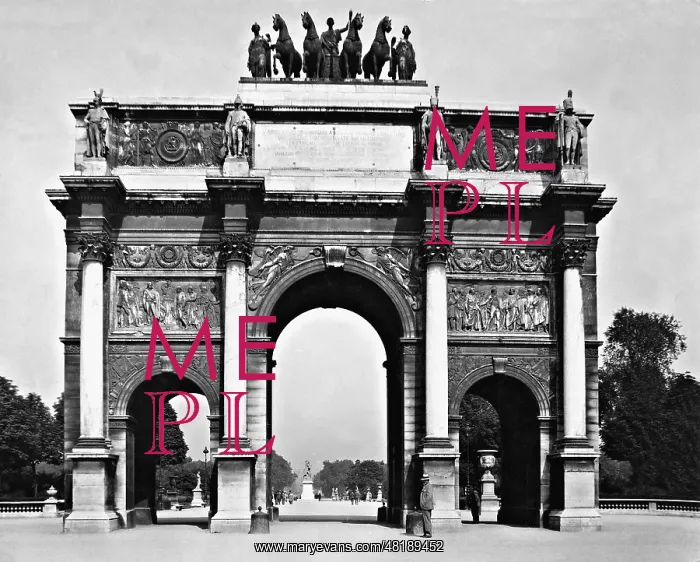 : Arc de Triomphe du Carrousel, 1929 : Arc de Triomphe du Carrousel, 1929