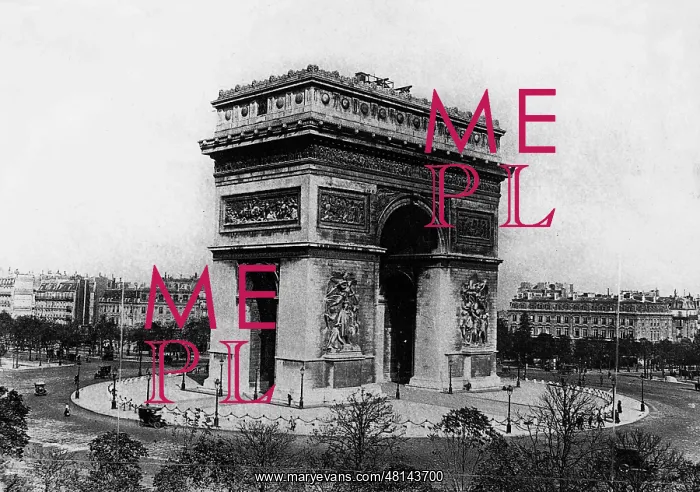  : Arc de Triomphe de l'Etoile, 1914