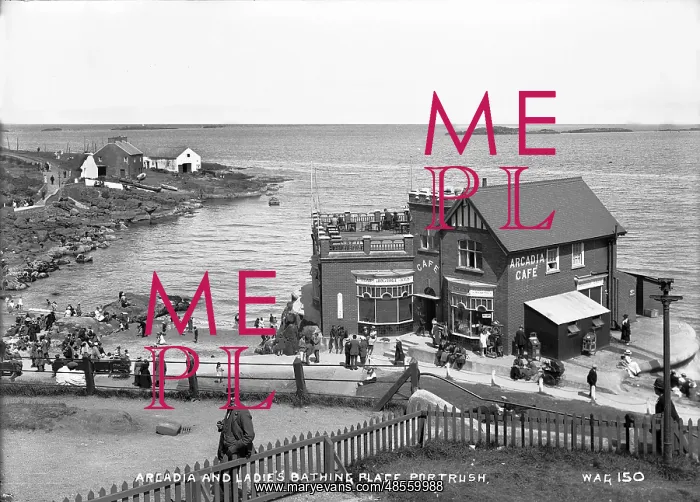 : Arcadia and Ladies Bathing Place, Portrush : Arcadia and Ladies Bathing Place, Portrush