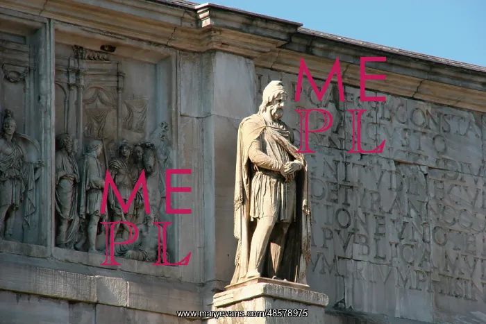 : Arch of Constantine (Arco di Constantino). Triumpahl arch in : Arch of Constantine (Arco di Constantino). Triumpahl arch in