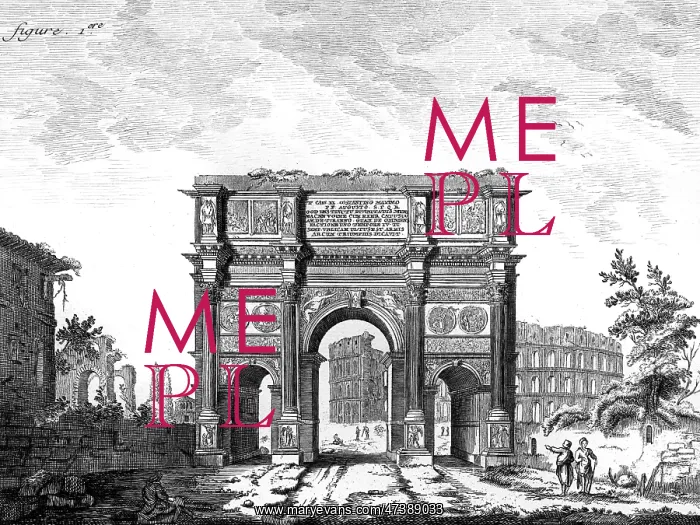 : ARCH OF CONSTANTINE / ROME : ARCH OF CONSTANTINE / ROME