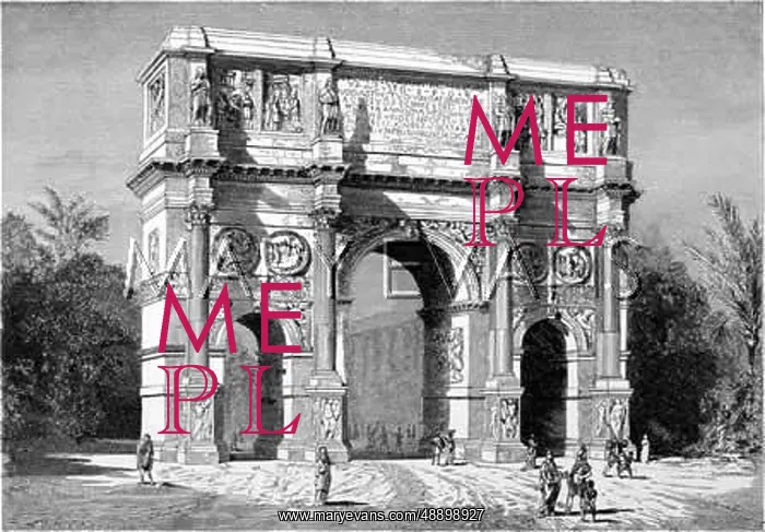 : ARCH OF CONSTANTINE / ROME : ARCH OF CONSTANTINE / ROME