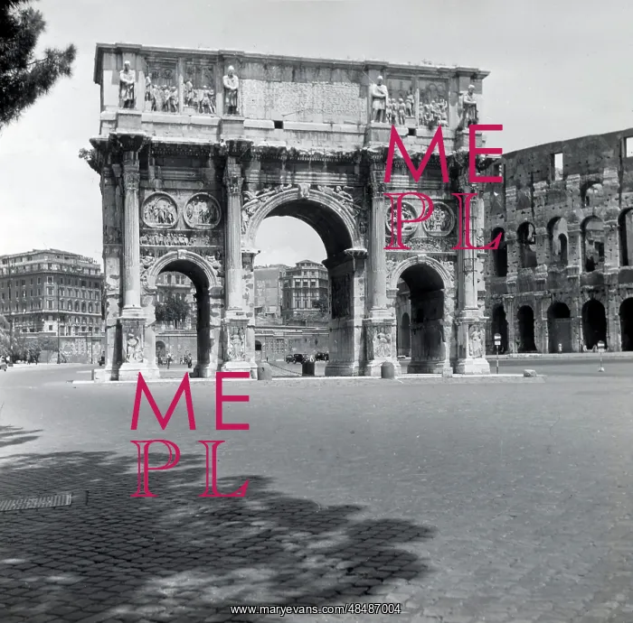  : The Arch of Constantine, Rome, Italy