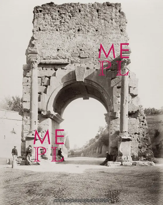  : Arch of Drusus, Rome, Italy