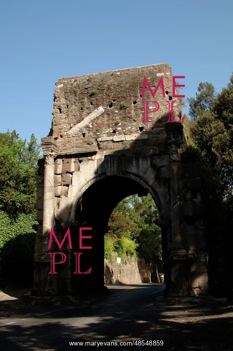 : Arch of Drusus. Rome. Italy : Arch of Drusus. Rome. Italy