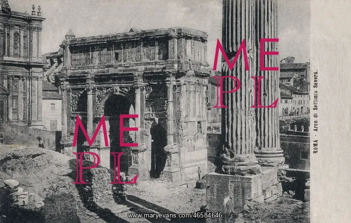 : The Arch of Emperor Septimus Severus, Rome