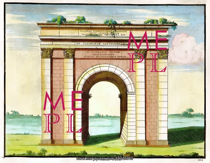 : Arch of Gallienus in Rome, Italy : Arch of Gallienus in Rome, Italy