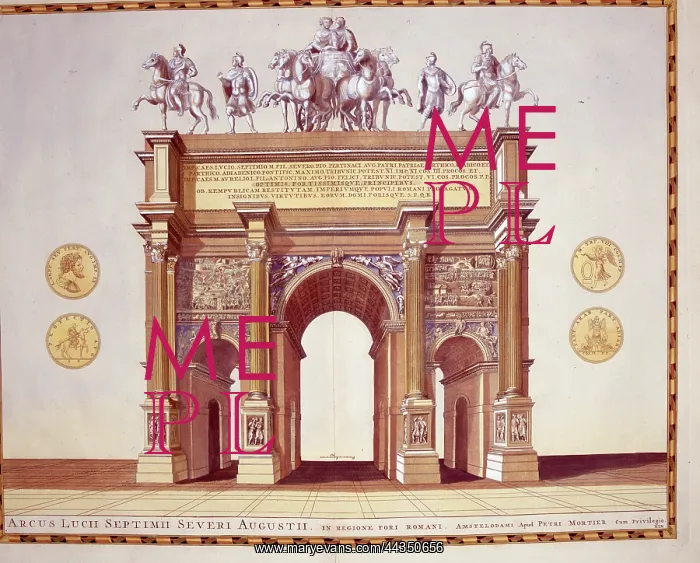: Arch of Septimius Severus, Rome, Italy : Arch of Septimius Severus, Rome, Italy