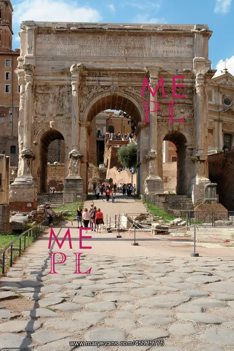 : Arch of Septimius Severus, Rome, Italy : Arch of Septimius Severus, Rome, Italy