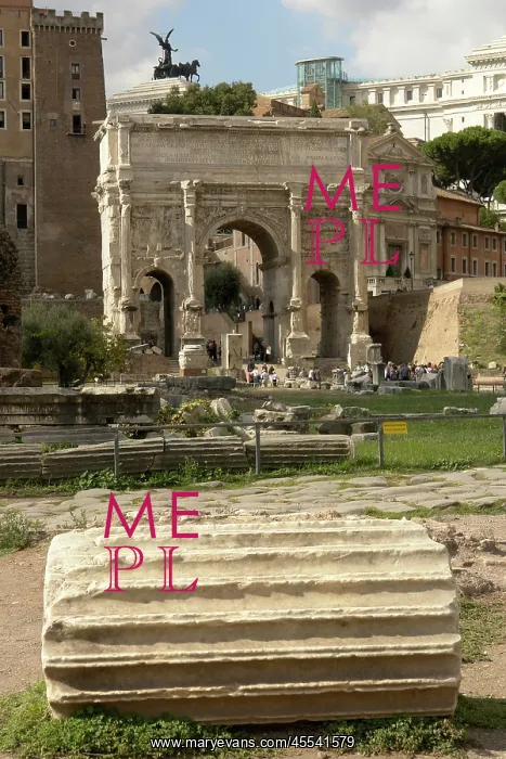 : Arch of Septimius Severus, Rome, Italy : Arch of Septimius Severus, Rome, Italy