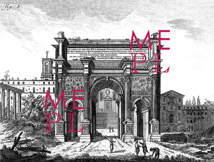 : ARCH OF SEPTIMUS SEVERUS : ARCH OF SEPTIMUS SEVERUS