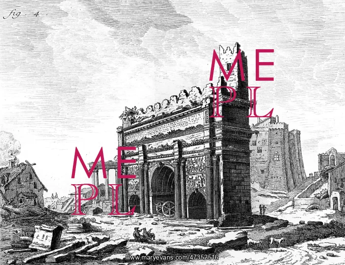 : ARCH OF SEPTIMUS SEVERUS : ARCH OF SEPTIMUS SEVERUS