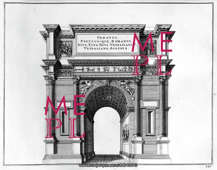 : Arch of Titus, Rome, Italy : Arch of Titus, Rome, Italy