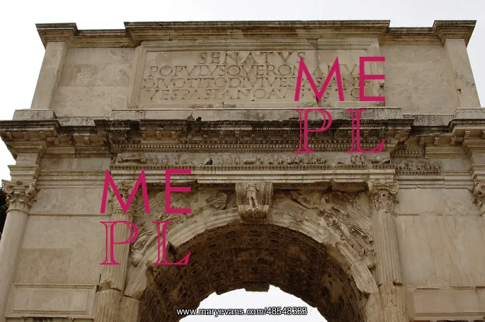 : Arch of Titus. Rome. Italy : Arch of Titus. Rome. Italy