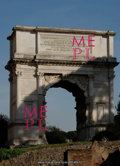  : Arch of Titus. Rome. Italy
