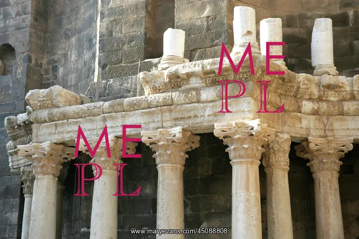 : Archaeological site of Bosra, Syria : Archaeological site of Bosra, Syria