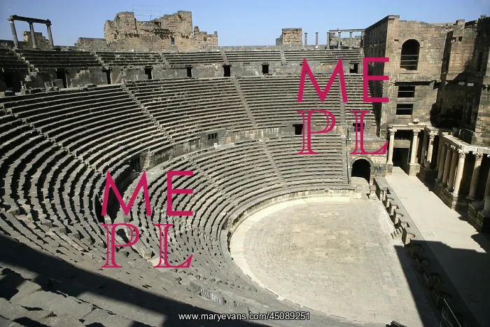 : Archaeological site of Bosra, Syria : Archaeological site of Bosra, Syria