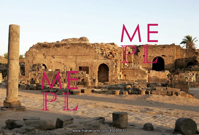  : Archaeological site of Bosra, Syria