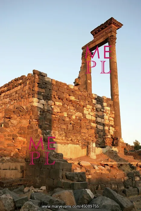: Archaeological site of Bosra, Syria : Archaeological site of Bosra, Syria