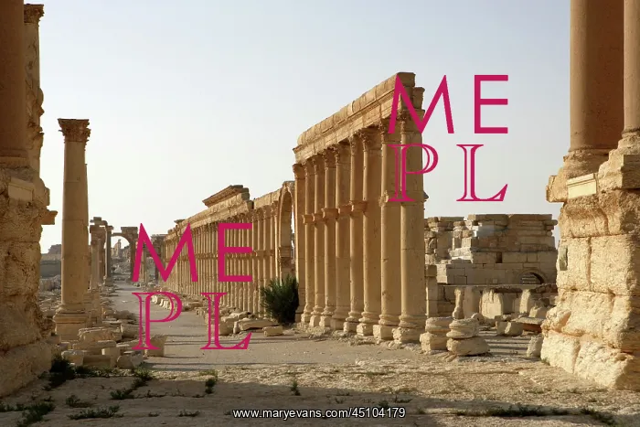 : Archaeological site of Palmyra, Syria : Archaeological site of Palmyra, Syria