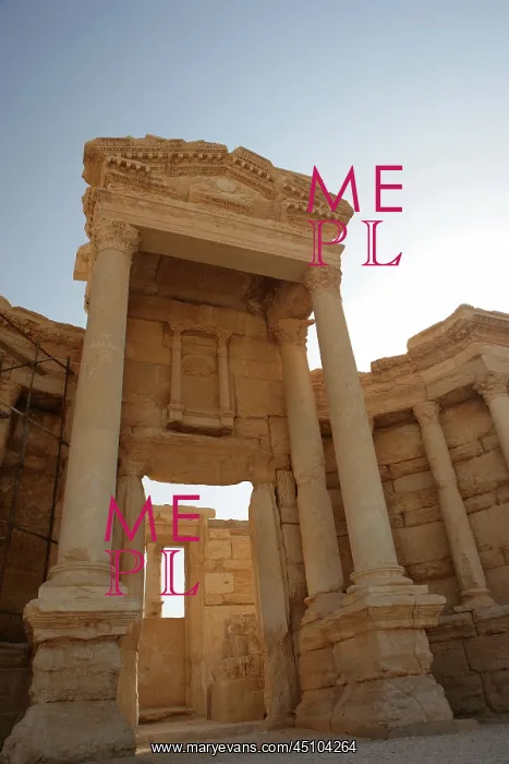  : Archaeological site of Palmyra, Syria