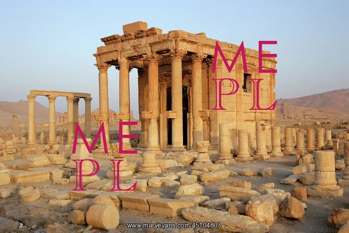 : Archaeological site of Palmyra, Syria : Archaeological site of Palmyra, Syria