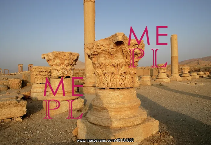 : Archaeological site of Palmyra, Syria : Archaeological site of Palmyra, Syria