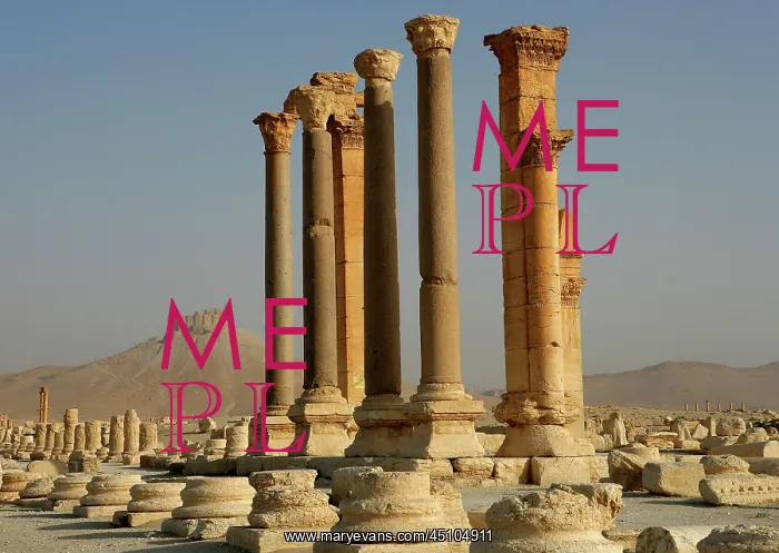 : Archaeological site of Palmyra, Syria : Archaeological site of Palmyra, Syria