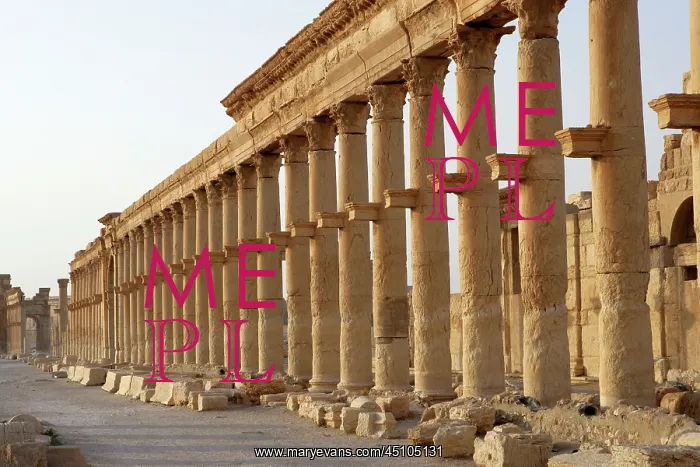 : Archaeological site of Palmyra, Syria : Archaeological site of Palmyra, Syria