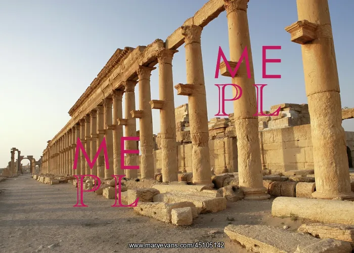 : Archaeological site of Palmyra, Syria : Archaeological site of Palmyra, Syria