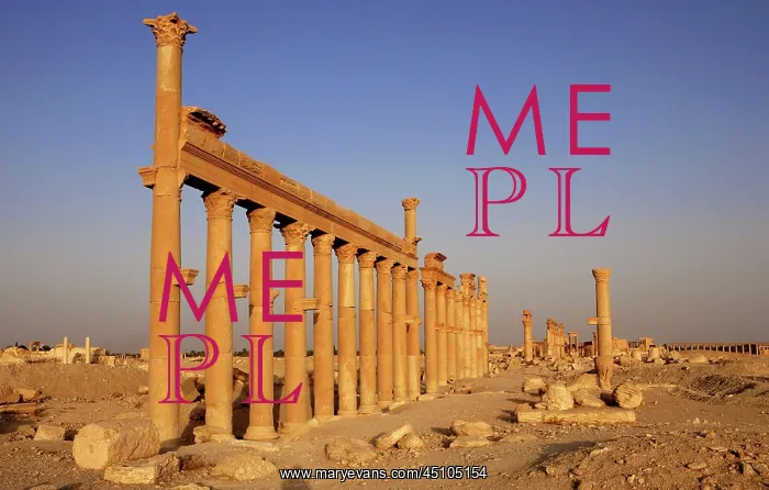 : Archaeological site of Palmyra, Syria : Archaeological site of Palmyra, Syria