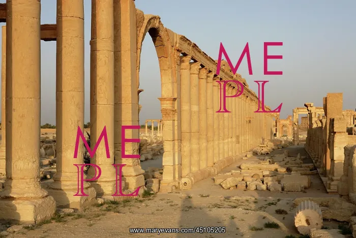 : Archaeological site of Palmyra, Syria : Archaeological site of Palmyra, Syria