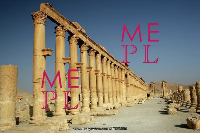 : Archaeological site of Palmyra, Syria : Archaeological site of Palmyra, Syria