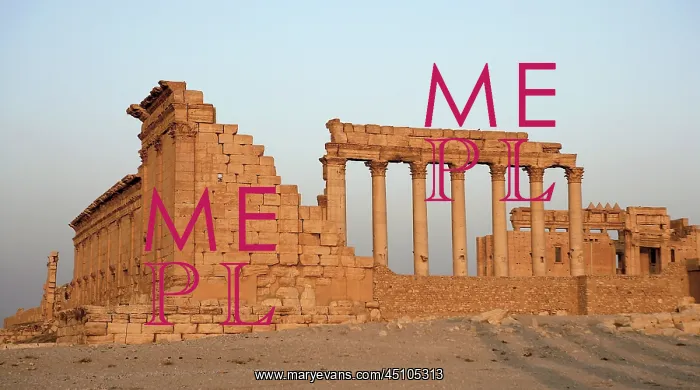 : Archaeological site of Palmyra, Syria : Archaeological site of Palmyra, Syria
