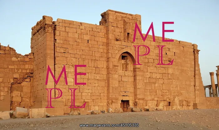 : Archaeological site of Palmyra, Syria : Archaeological site of Palmyra, Syria