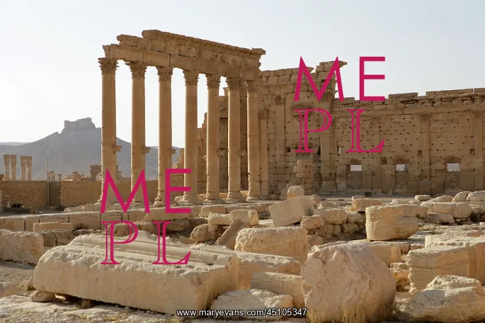 : Archaeological site of Palmyra, Syria : Archaeological site of Palmyra, Syria