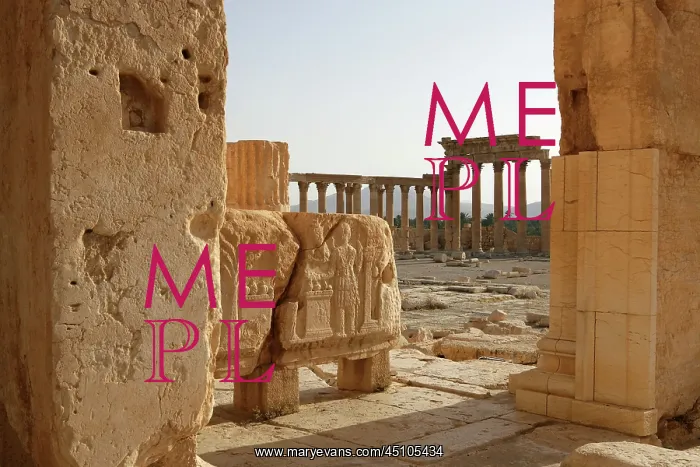 : Archaeological site of Palmyra, Syria : Archaeological site of Palmyra, Syria