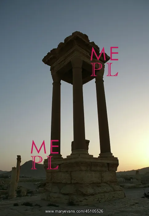 : Archaeological site of Palmyra, Syria : Archaeological site of Palmyra, Syria