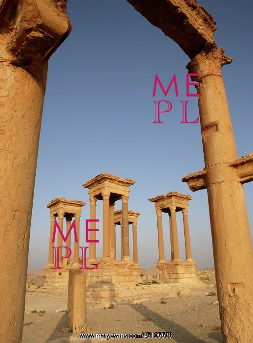 : Archaeological site of Palmyra, Syria : Archaeological site of Palmyra, Syria