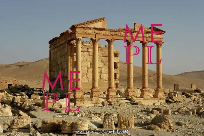 : Archaeological site of Palmyra, Syria : Archaeological site of Palmyra, Syria