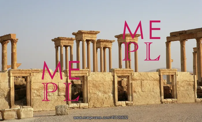 : Archaeological site of Palmyra, Syria : Archaeological site of Palmyra, Syria