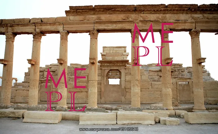 : Archaeological site of Palmyra, Syria : Archaeological site of Palmyra, Syria
