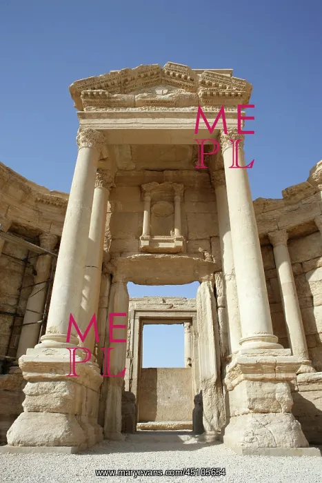 : Archaeological site of Palmyra, Syria : Archaeological site of Palmyra, Syria