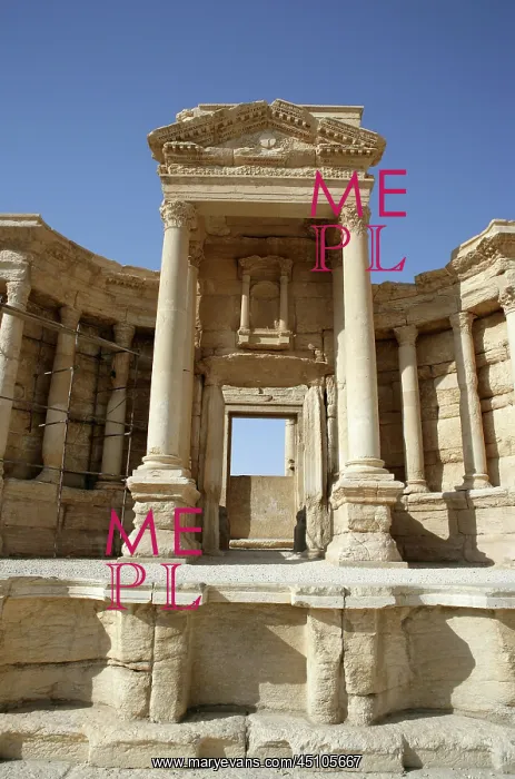 : Archaeological site of Palmyra, Syria : Archaeological site of Palmyra, Syria