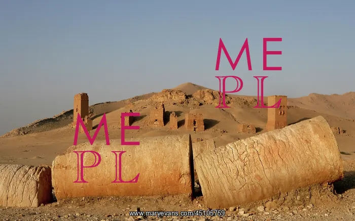 : Archaeological site of Palmyra, Syria : Archaeological site of Palmyra, Syria