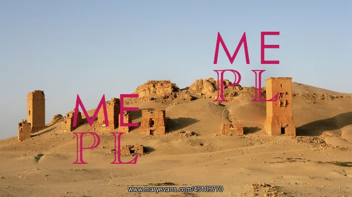 : Archaeological site of Palmyra, Syria : Archaeological site of Palmyra, Syria